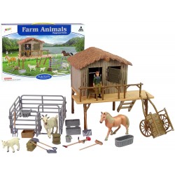 Ūkio rinkinys su gyvūnais...