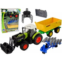 Žaislų rinkinys: traktorius...