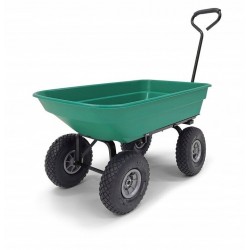 Sodo vežimėlis XL, žalias