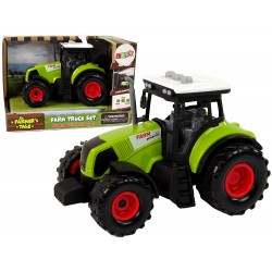 Žaislinis traktorius, žalias