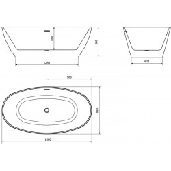 Vonia Mexen Eris, 180 x 95...