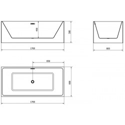 Vonia Mexen Nita, 170 x 80...