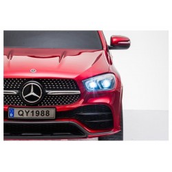 Elektromobilis Mercedes GLE 450s, Raudonas, Lakuotas
