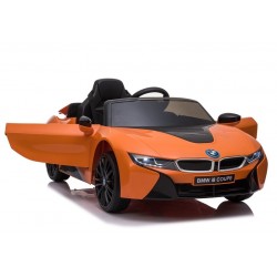 Elektromobilis  BMW i8, Oranžinė
