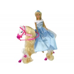 Lėlė Anlily su žirgu
