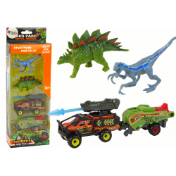 Dinozaurų ir automobilio su...