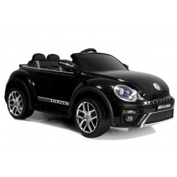 Elektromobilis  Volkswagen Beetle Dune, juodas
