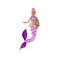 Lėlė Mermaid undinė, violetinė