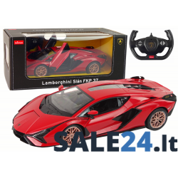 Lamborghini Sian FKP 37 Rastar 1 : 14 su nuotolinio valdymo pultu, raudonas