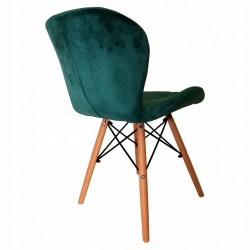 Kėdė Zoya, tamsiai žalia