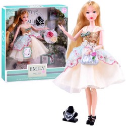 Lėlė Emily Doll su priedais