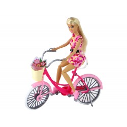 Lėlė Anlily su dviračiu,...