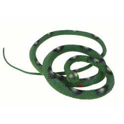 Guminė gyvatė, žalia, 130 cm