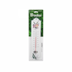 Bradas WHITE LINE lauko termometras - metalinis 22cm, WL-M32