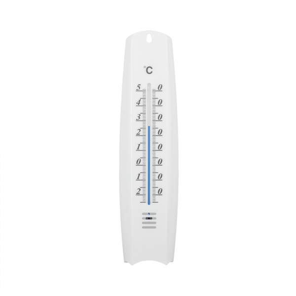 Bradas Lauko termometras „WHITE LINE“ - plastikinis BALTAS, WL-M34WH