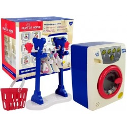 Žaislinė skalbimo mašina su garso ir šviesos efektais